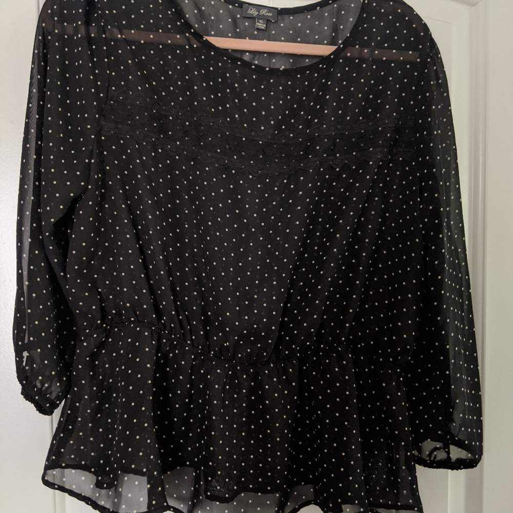 Lily Rose blouse.